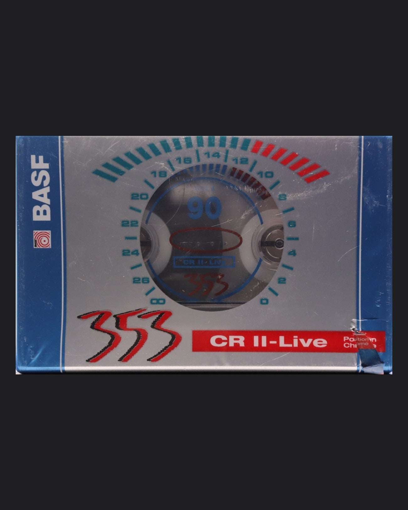 Image of BASF CR II-Live (1994-1995) Cassette Tape - 90 Minutes