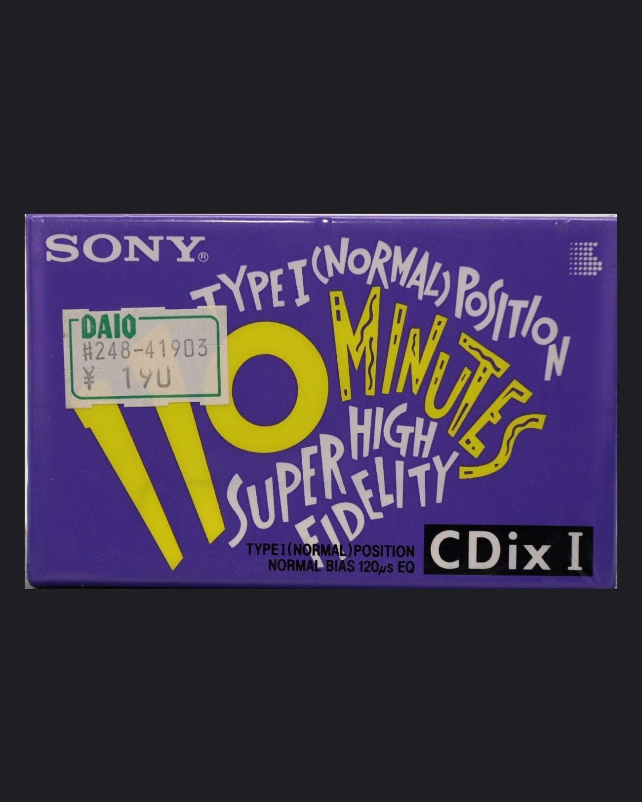 Sony CDix I (1990 JP)
