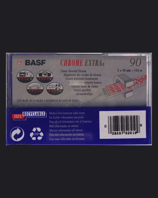 Image of BASF Chrome Extra II (1993-1994) Cassette Tape - 90 Minutes