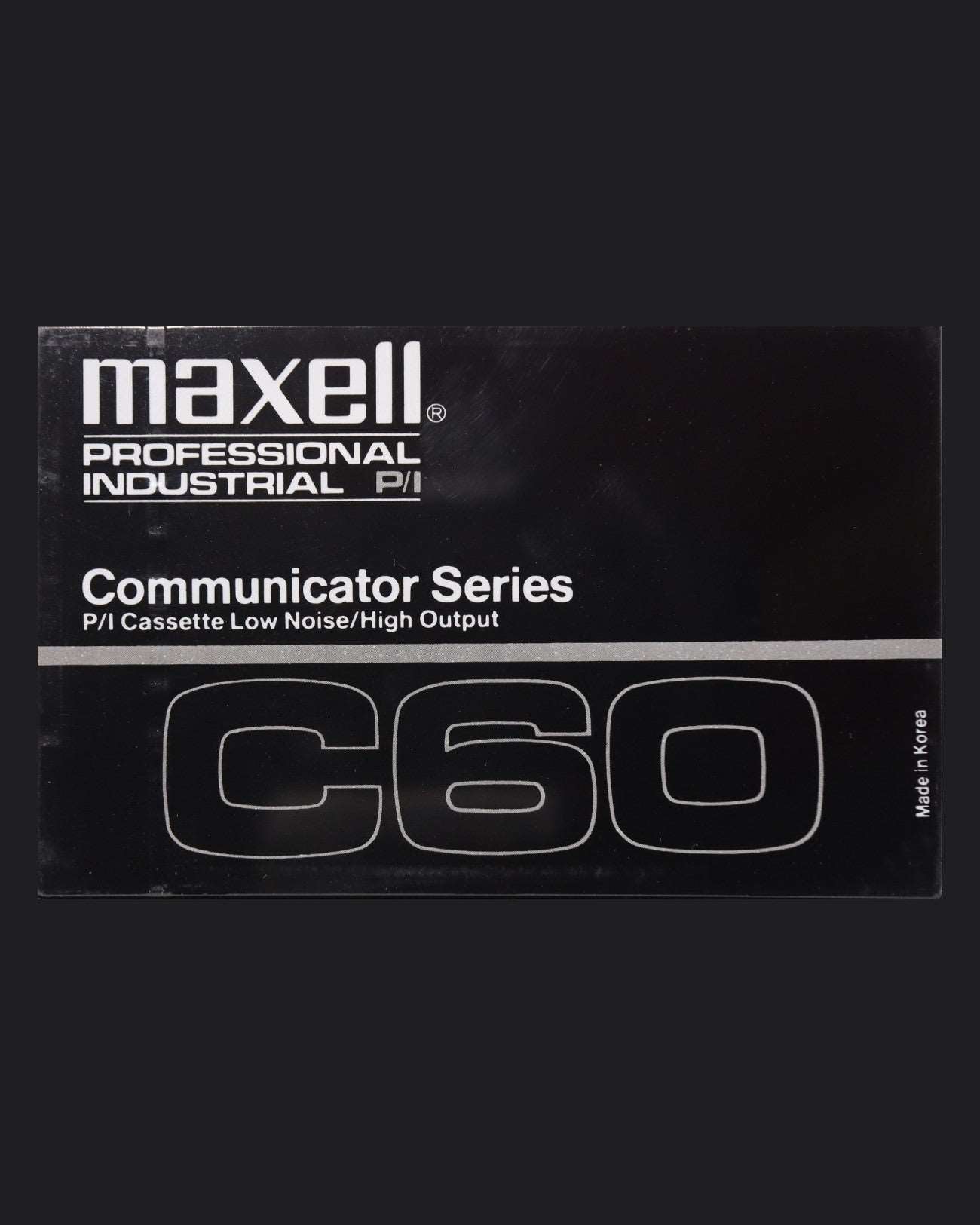 Image of Maxell Communicator Series (1996 US) - 60 Minutes