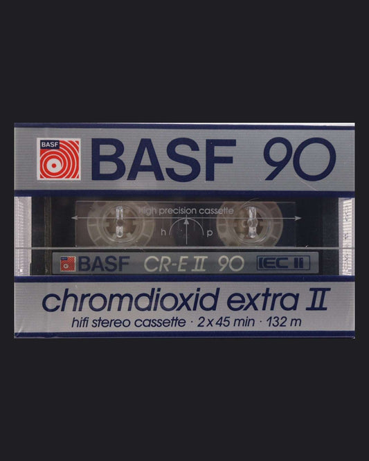 Image of BASF Chromdioxid Extra II (1985-1987 EU) Cassette Tape - 90 Minutes