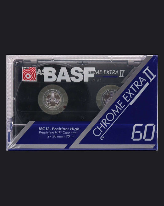 Image of BASF Chrome Extra II (1991-1993) Cassette Tape - 100 Minutes