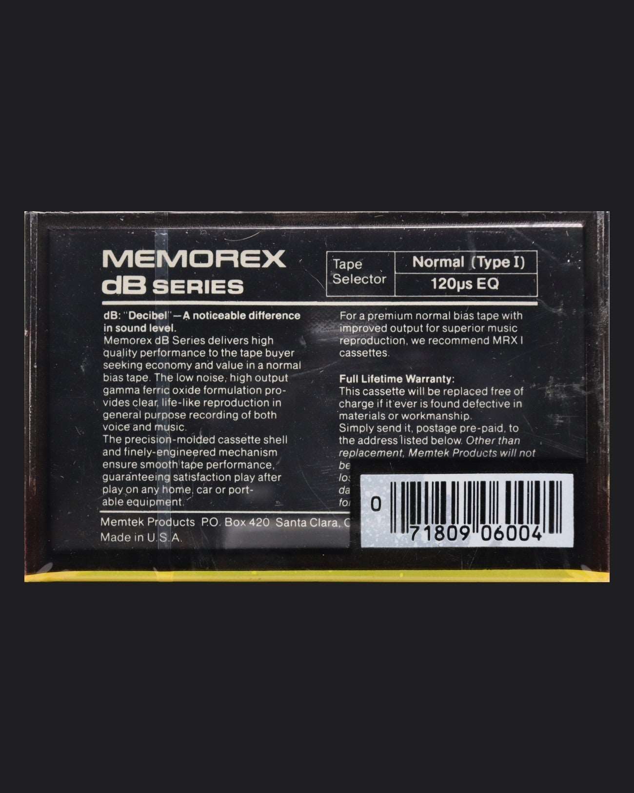 Memorex DB (1985-1986 US)