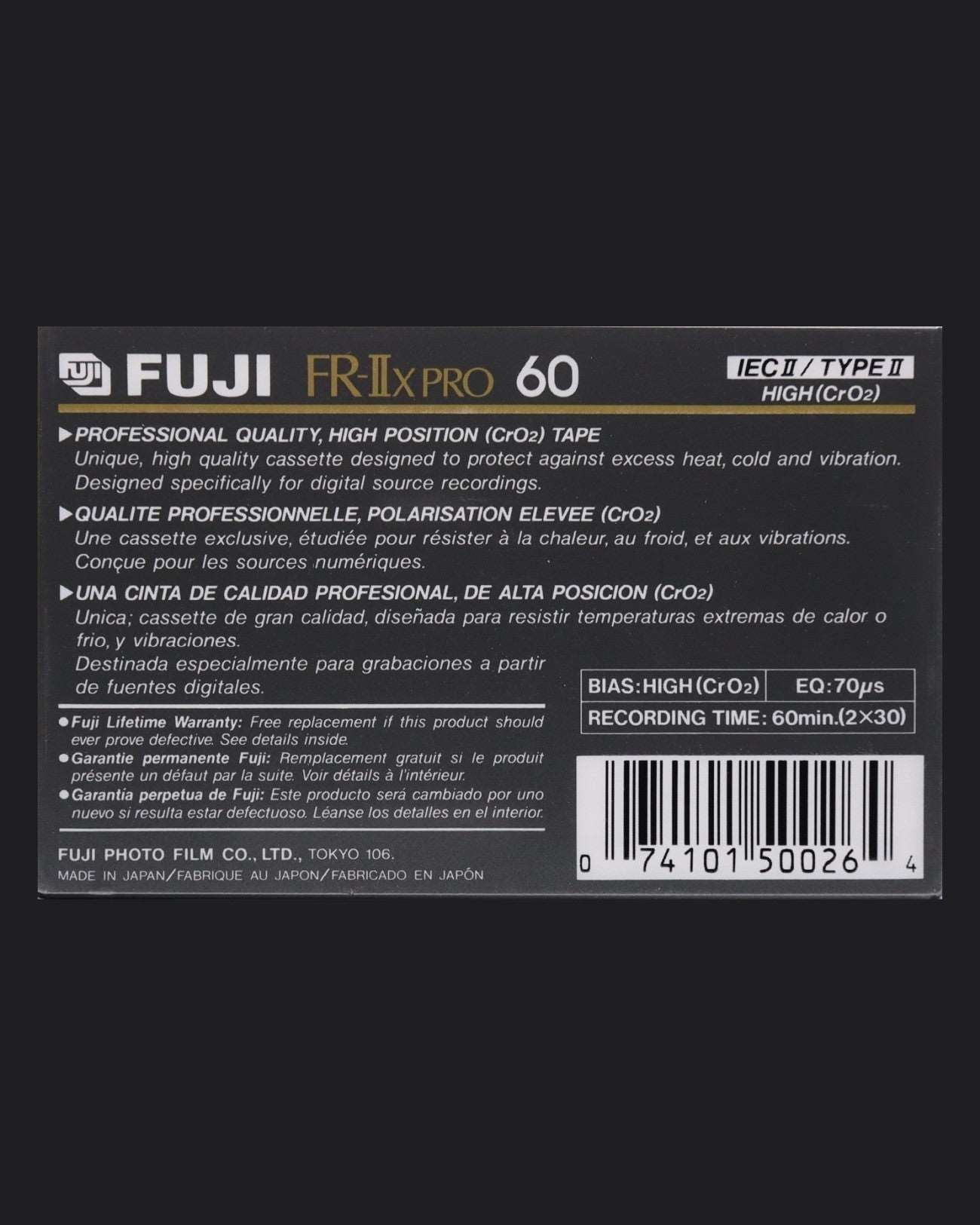 Fuji FR-IIx PRO (1990-1991 US)
