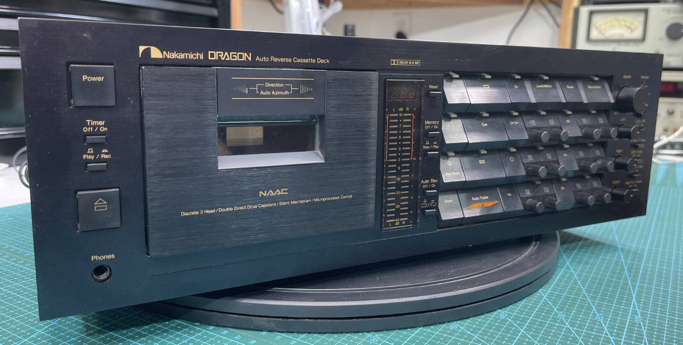 Nakamichi Dragon S/N 5736 Restored to perfection by Perry Esposito