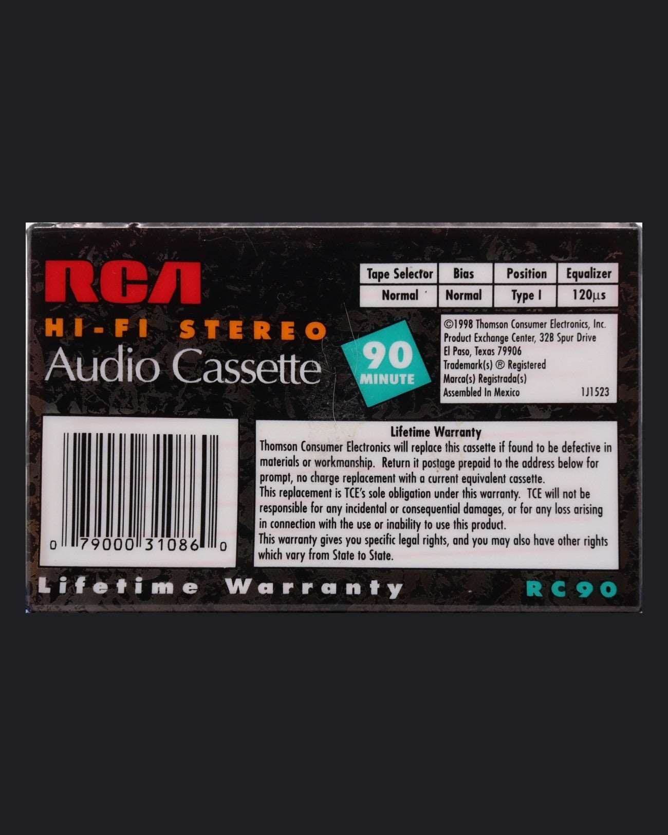 RCA RC (1998 US)
