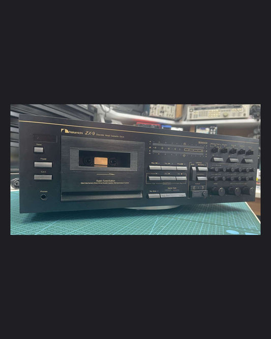Nakamichi ZX-9 S/N 1393 Restored to perfection by Willy Hermann and Perry Esposito