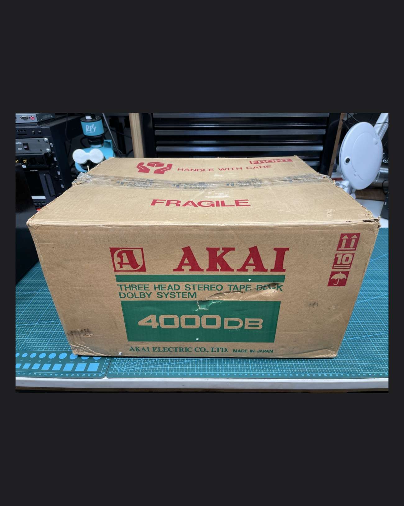 AKAI 4000DB Reel to Reel Recorder NOS IOB and Fully Serviced by Curt Palme!