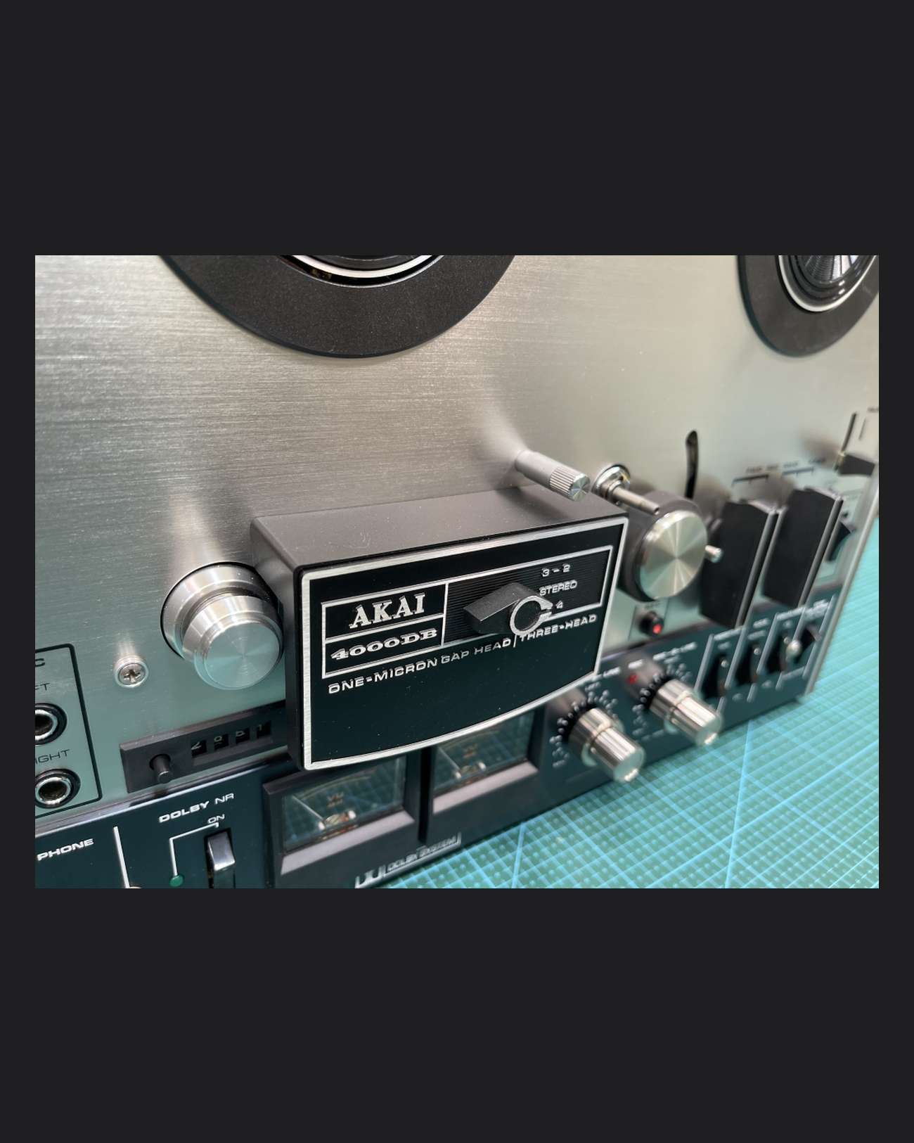 AKAI 4000DB Reel to Reel Recorder NOS IOB and Fully Serviced by Curt Palme!