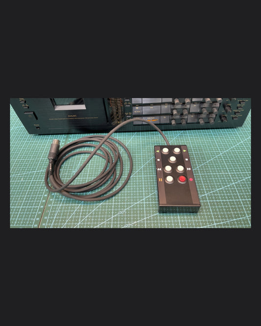 Nakamichi Dragon S/N 9078 Restored to perfection by Willy Hermann + wired remote