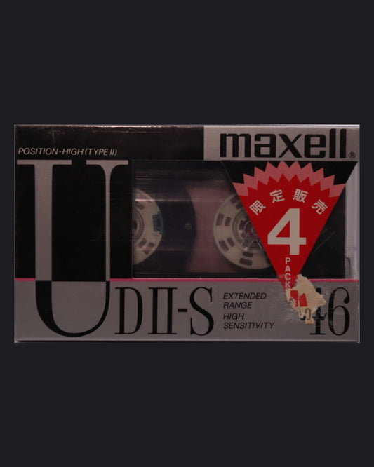 Image of Maxell UDII-S (1988-1989 JP) - 60 Minutes