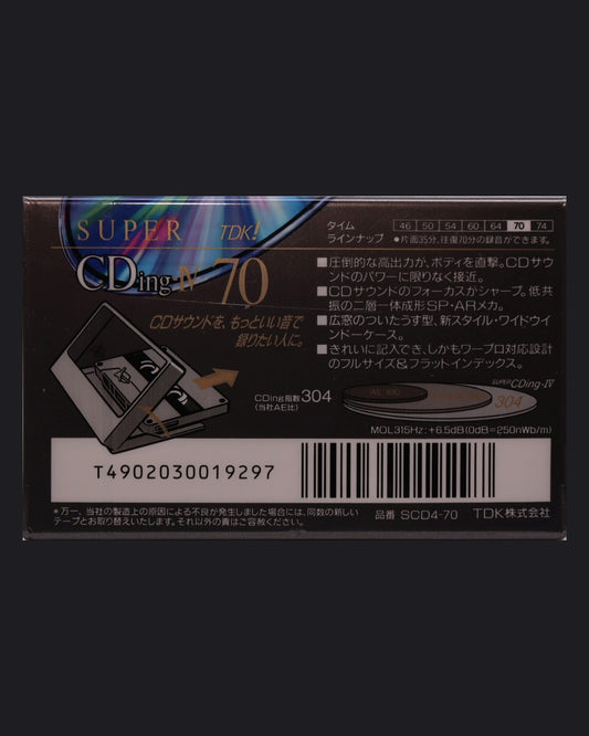 TDK Super CDing-IV (1992-1993 JP)