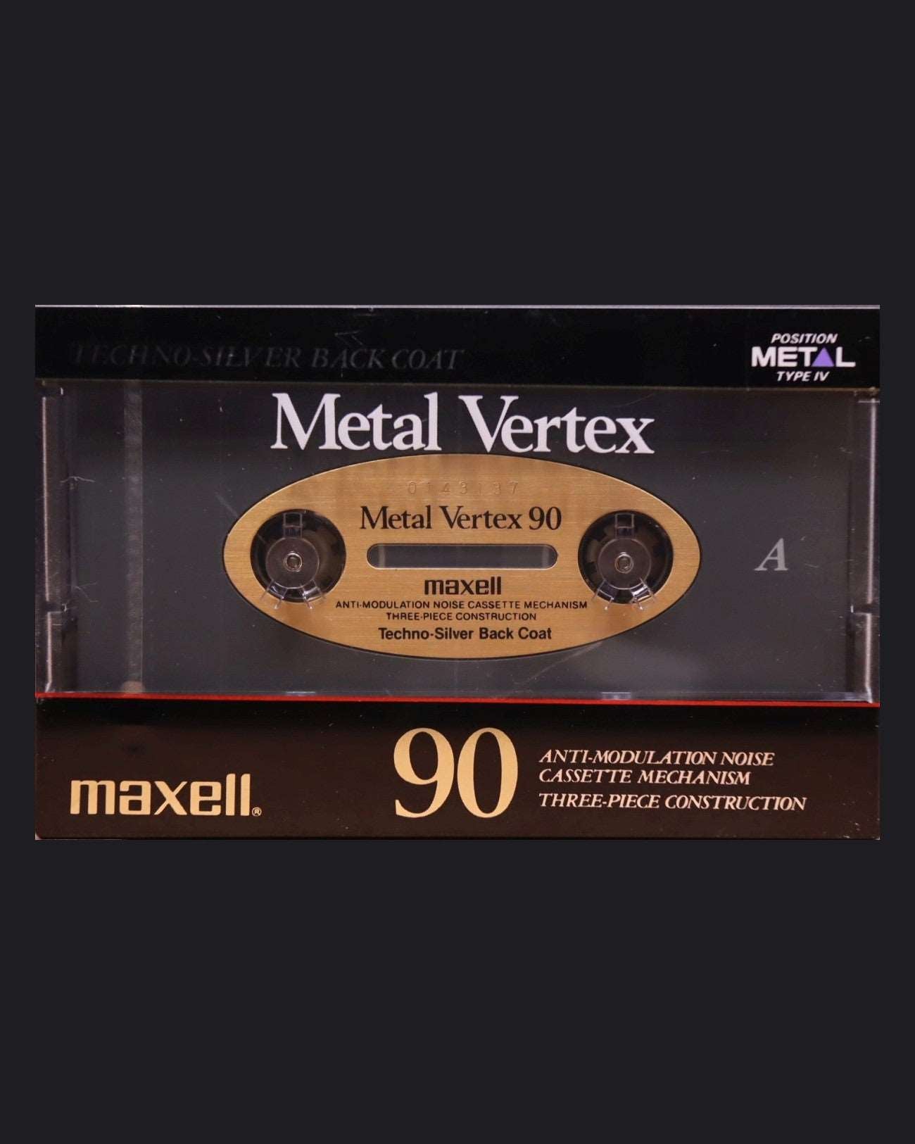 Image of Maxell Metal Vertex (1992-1993 US) - 90 Minutes
