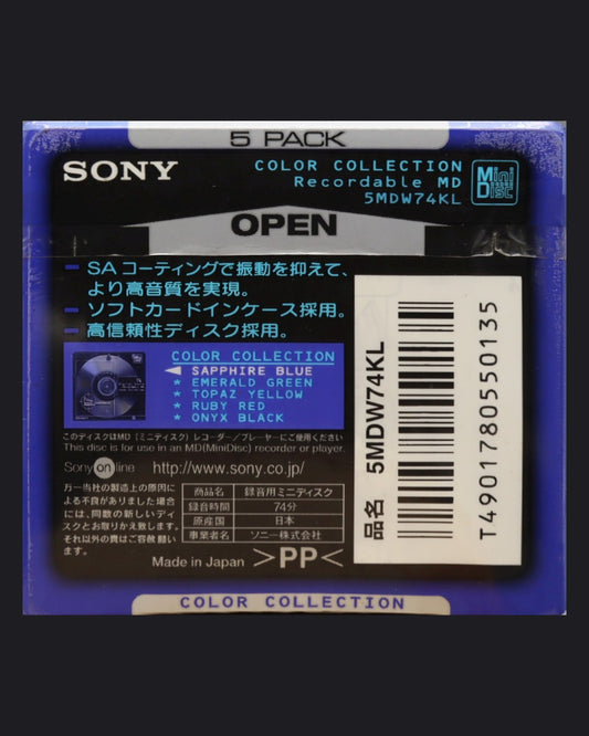 Sony Color Collection MDW K