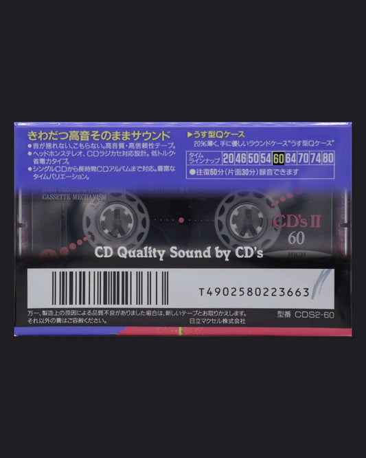 Image of Maxell CD's II (1992-1993 JP) - 64 Minutes