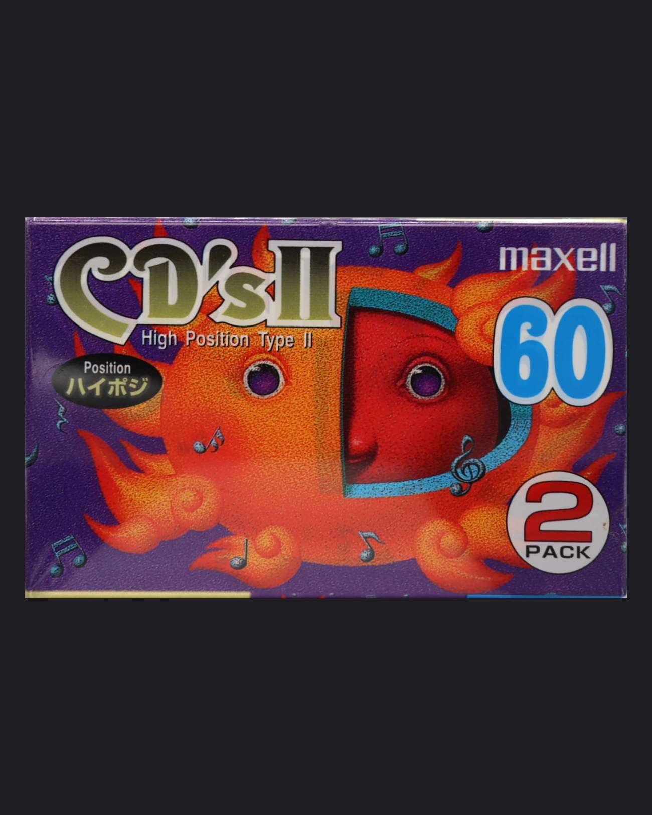 Image of Maxell CD's II (1995-1996 JP) - 80 (2 Pack) Minutes