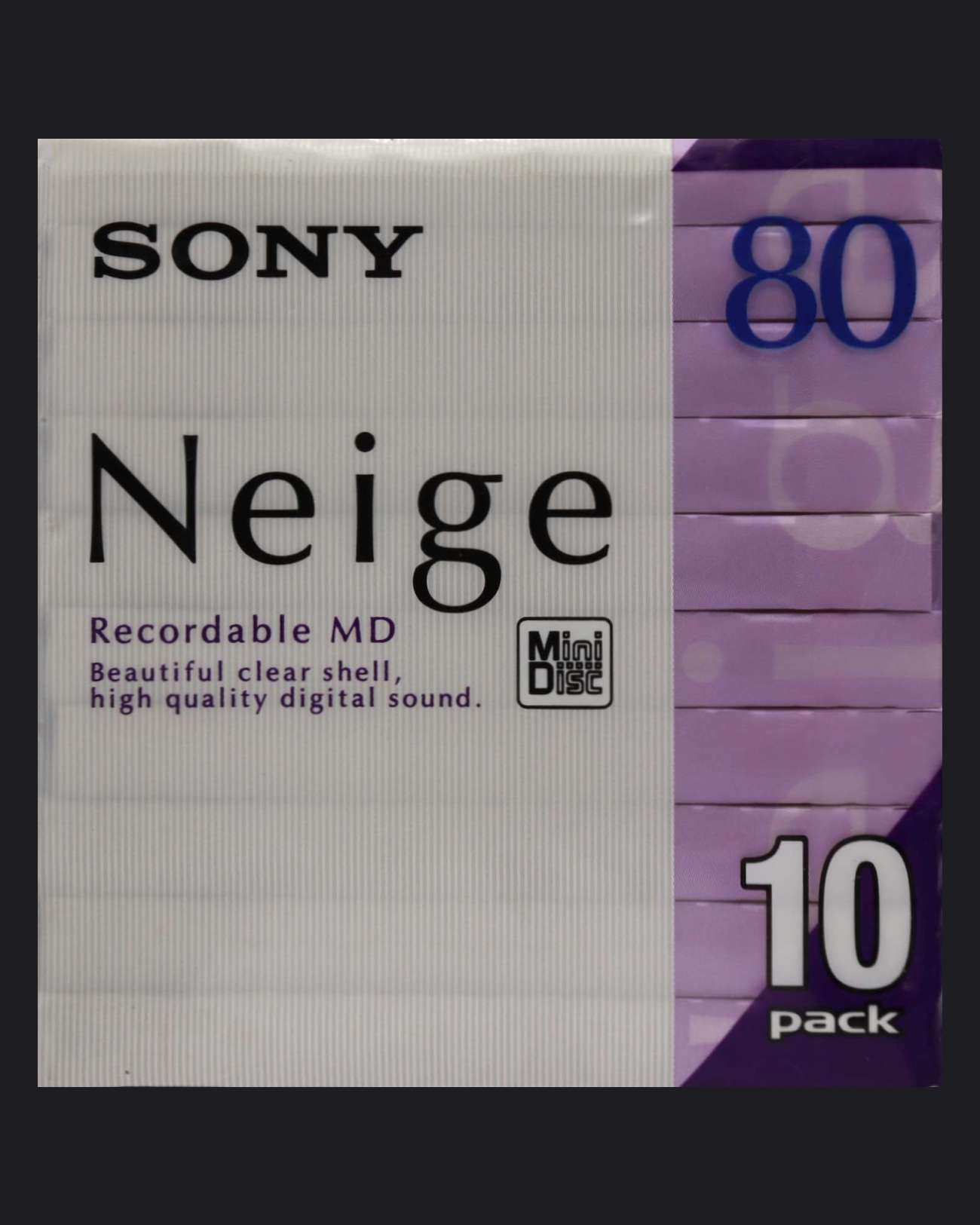 Sony Neige MDW NED