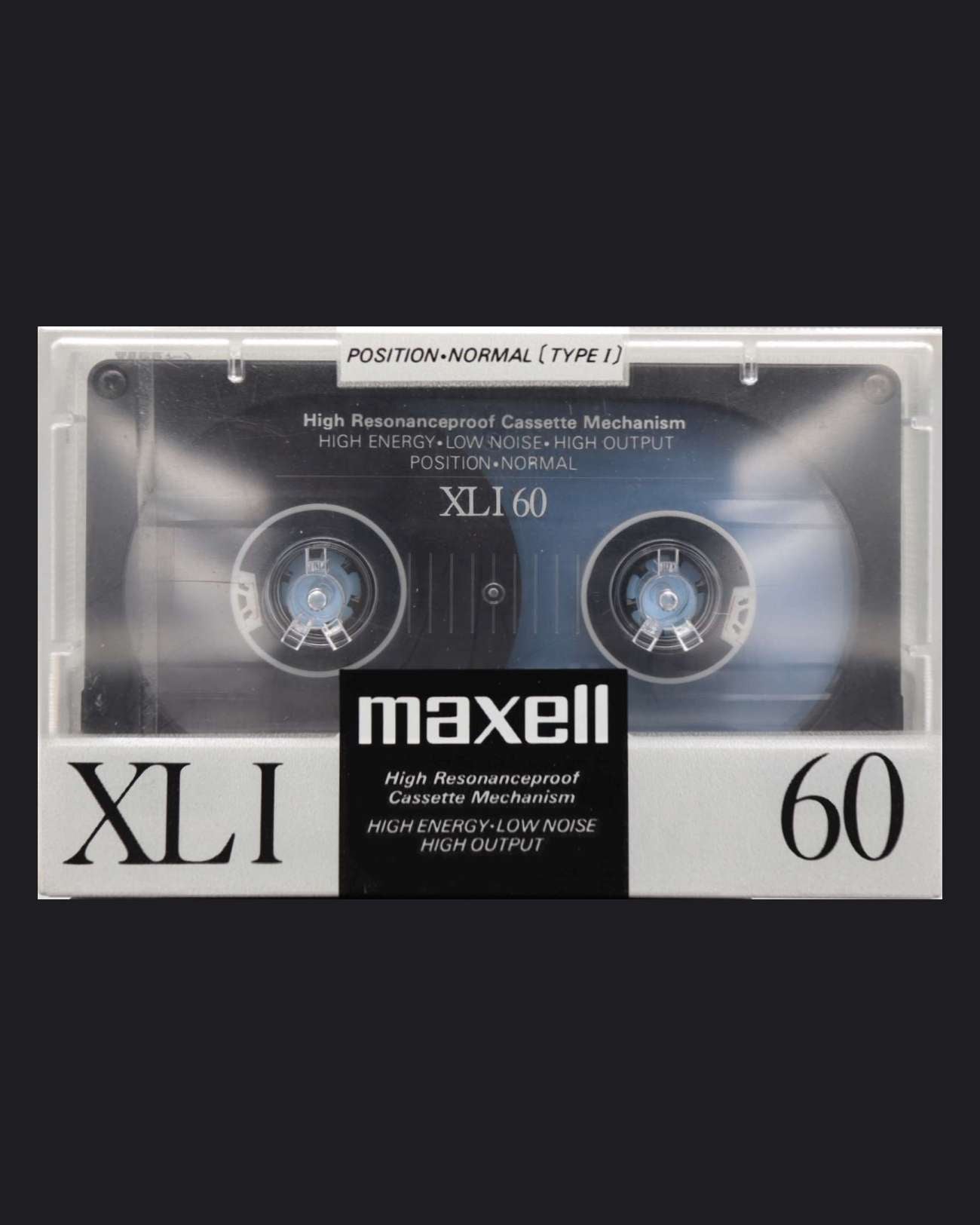 Image of Maxell XLI (1988-1989 JP) - 90 (B Stock) Minutes