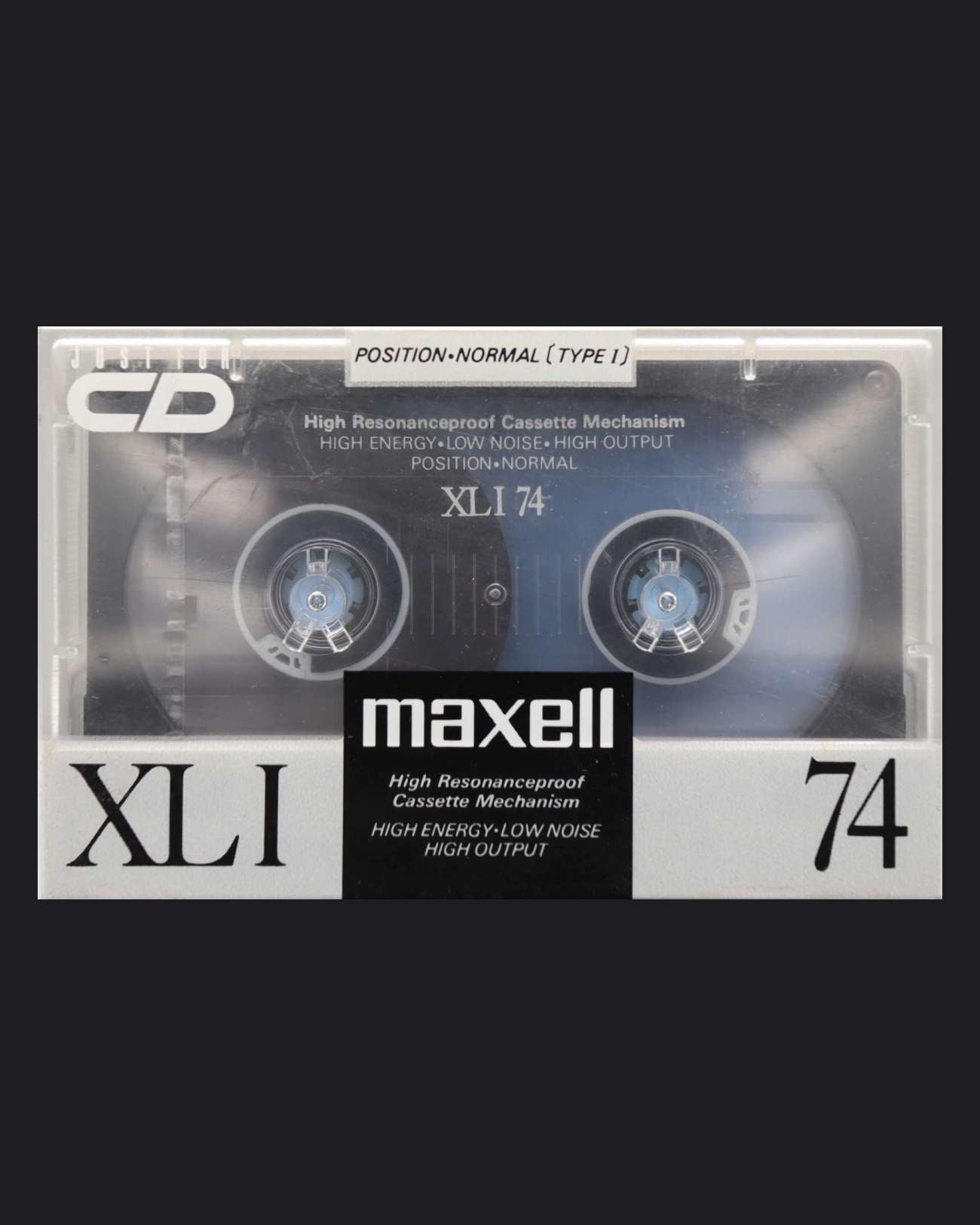 Image of Maxell XLI (1988-1989 JP) - 60 (2 Pack) Minutes