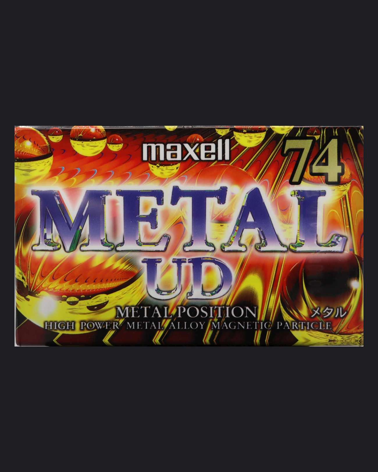 Image of Maxell Metal UD (1995-1996 JP) - 60 Minutes