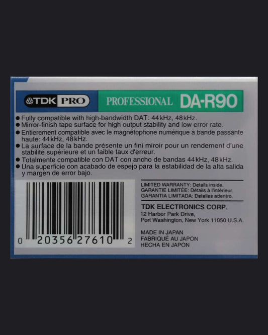 TDK PRO DAT DA-RPR-AX