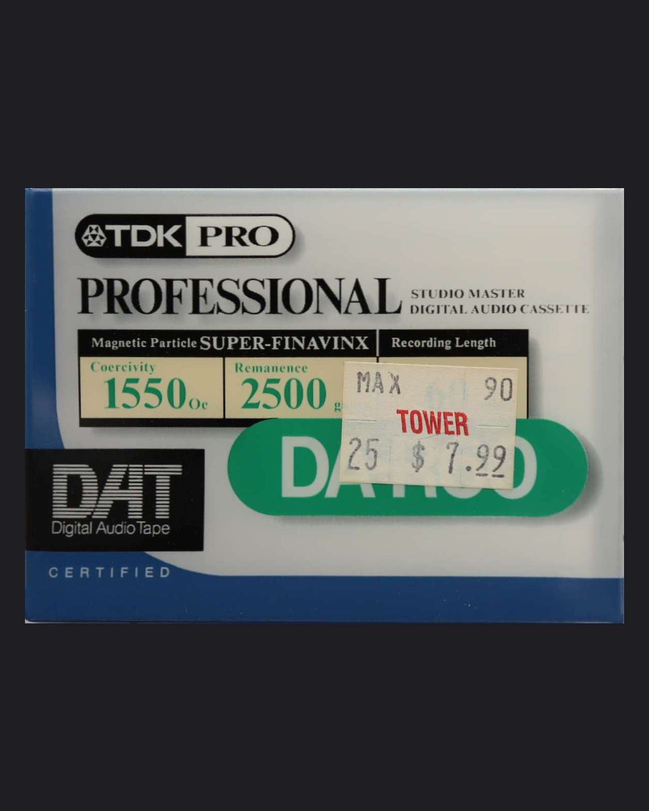 TDK PRO DAT DA-RPR-AX