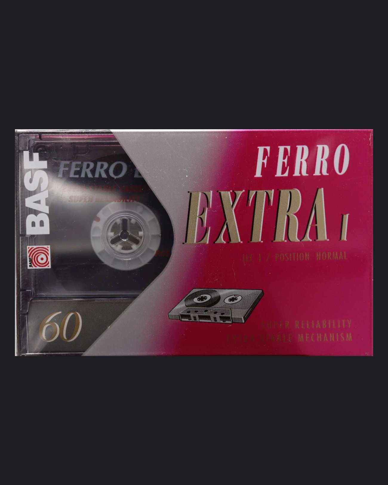 Image of BASF Ferro Extra I (1993-1994) Cassette Tape - 60 Minutes