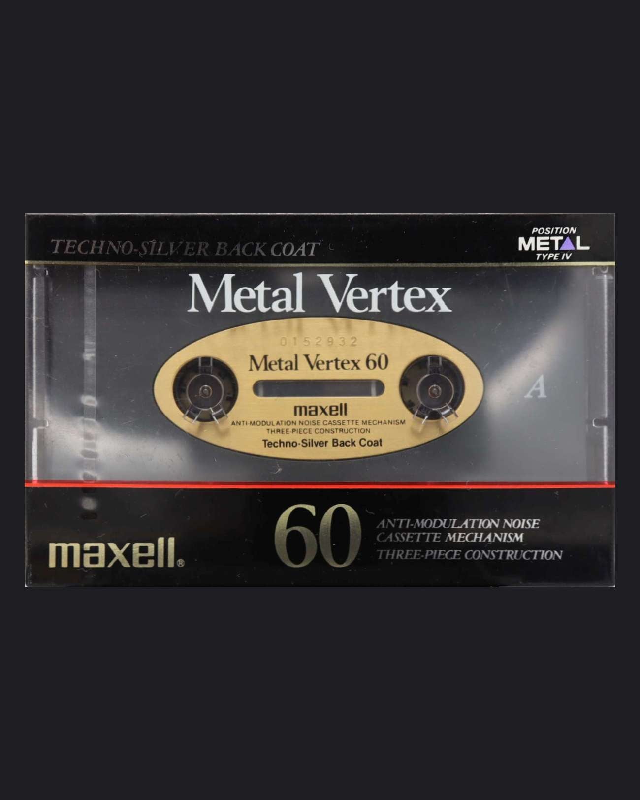 Image of Maxell Metal Vertex (1992-1993 JP) - 90 Minutes