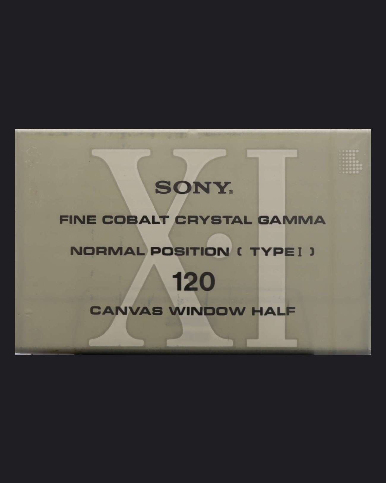 Sony X-I (1991 JP)