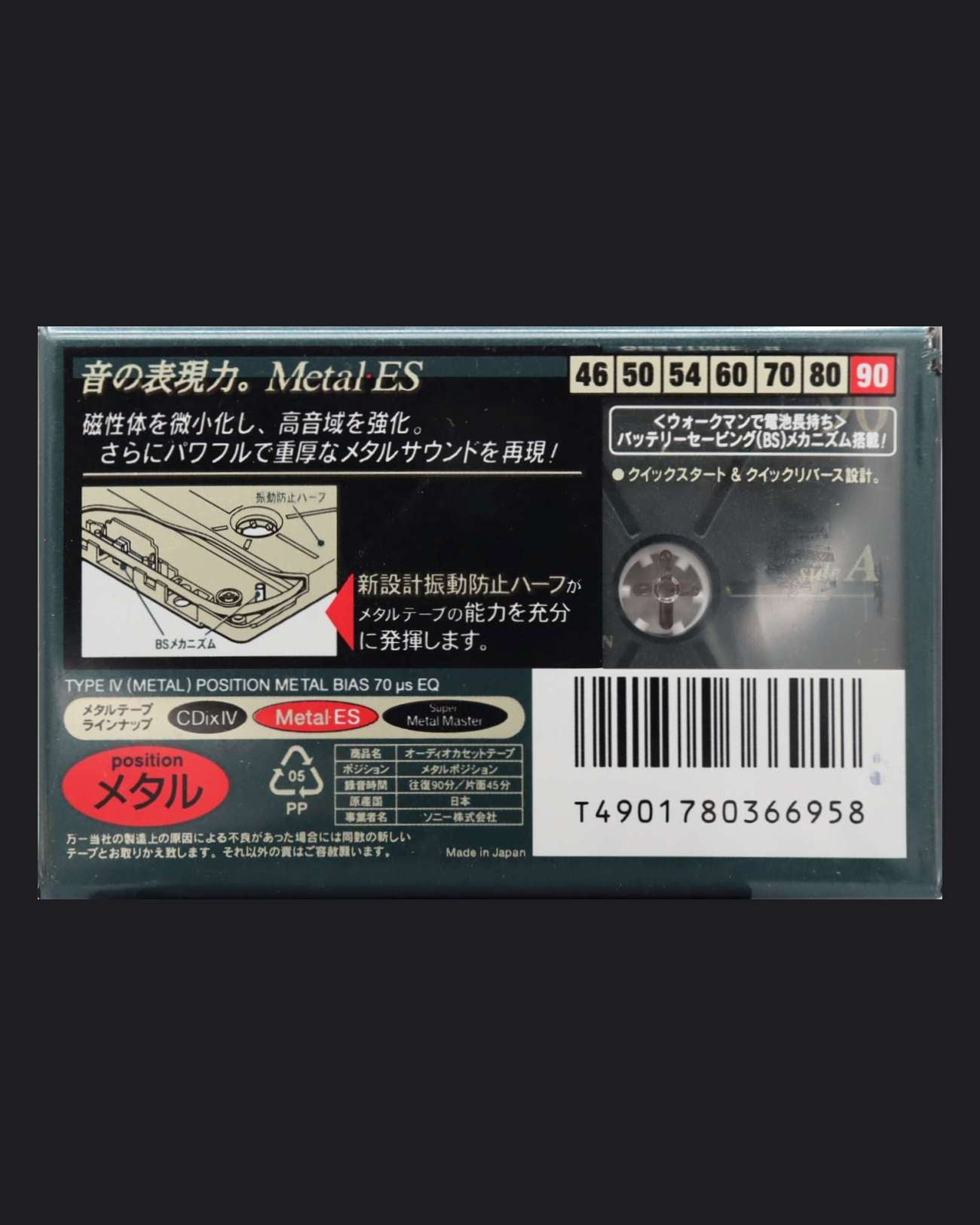 Sony Metal-ES (1996 JP)