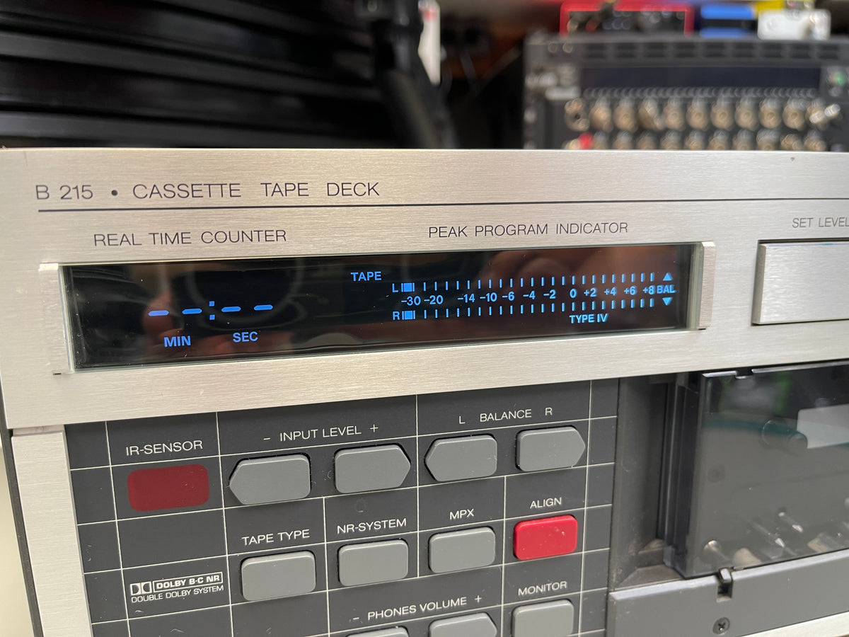 Revox B215 S/N 009775 - Upgraded LED Display - Restored to Perfection by Master Tech Perry Esposito.