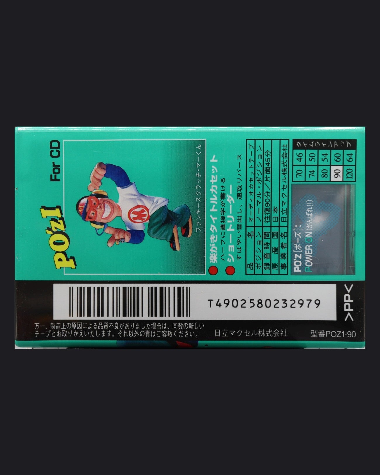 Image of Maxell PO'z I (1995 JP) - 50 Minutes