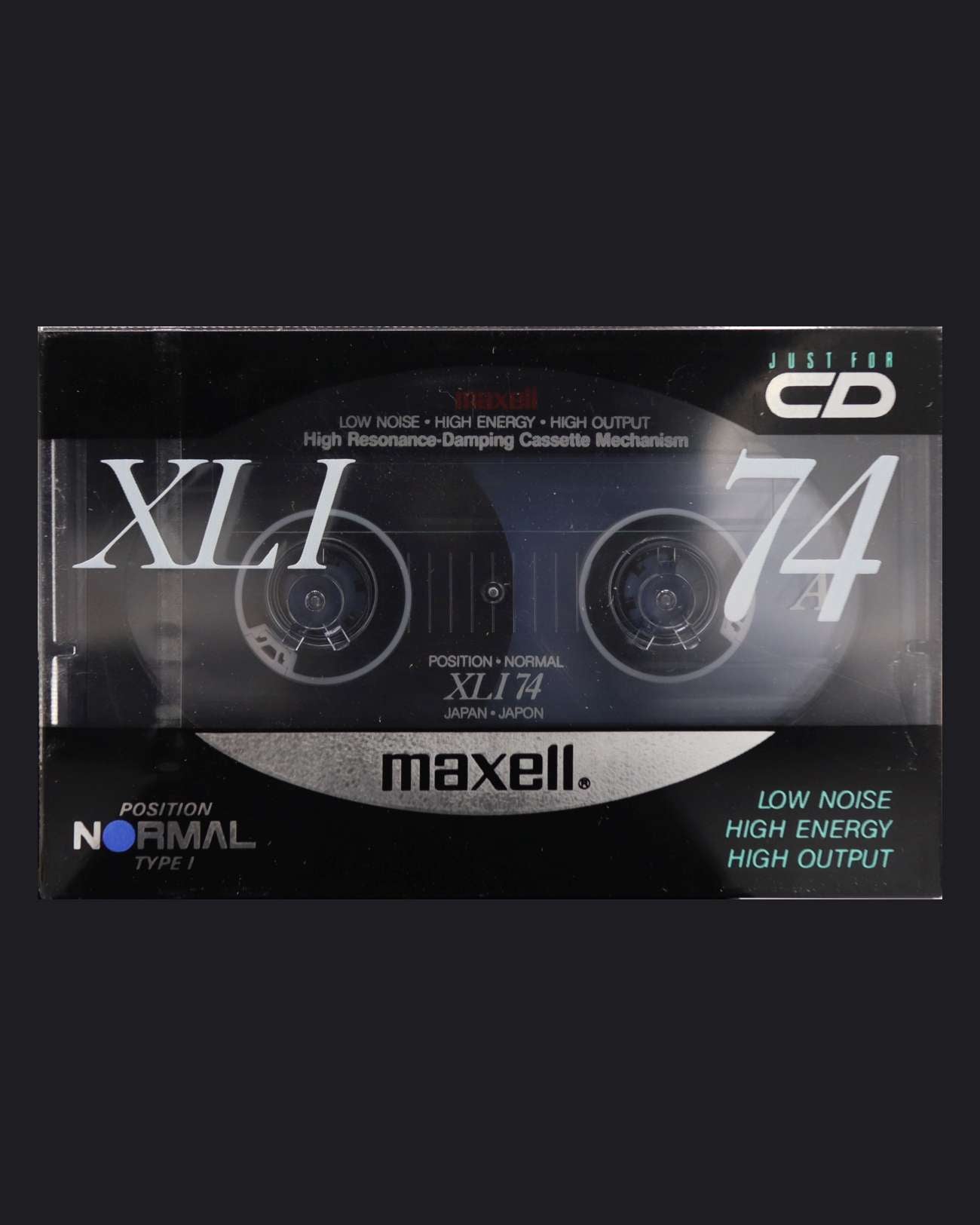 Image of Maxell XLI (1990-1991 JP) - 46 (3 Pack) Minutes