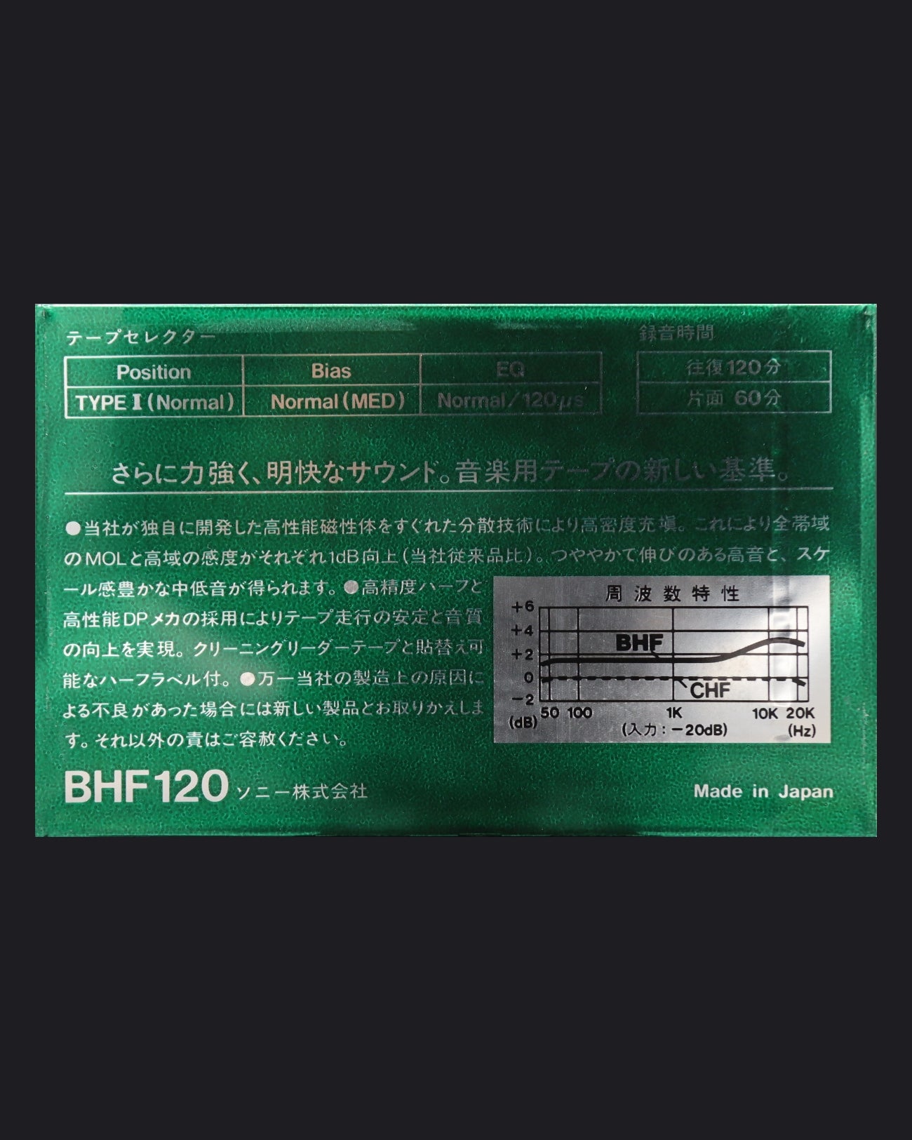Sony BHF (1981-1984 JP)