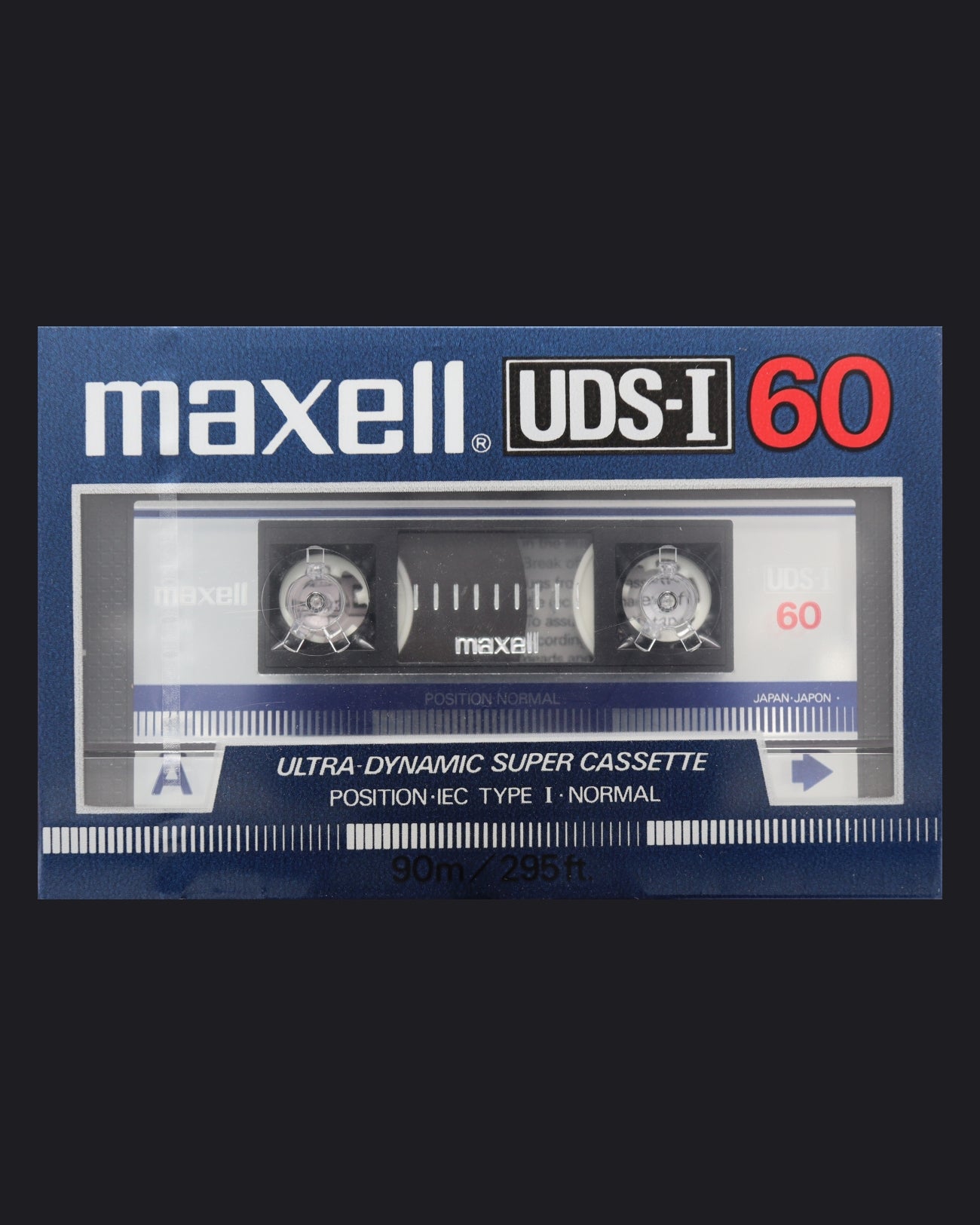 Image of Maxell UDS-I (1986-1987 US) - 90 Minutes