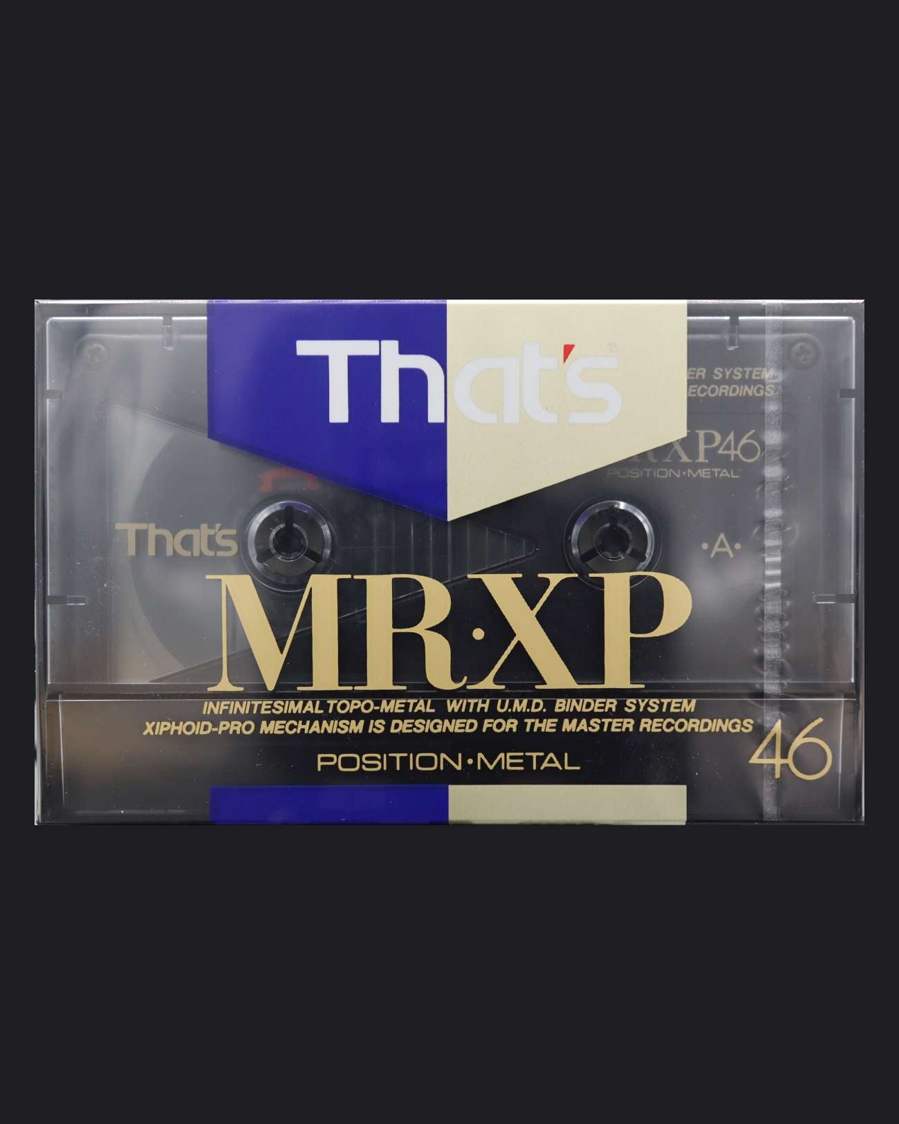 That's MR-XP (1991 JP)