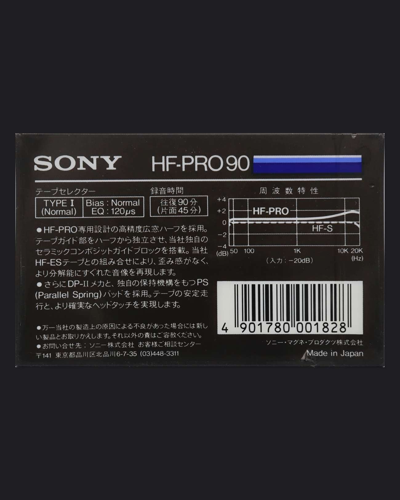 Sony HF-Pro (1985 JP)