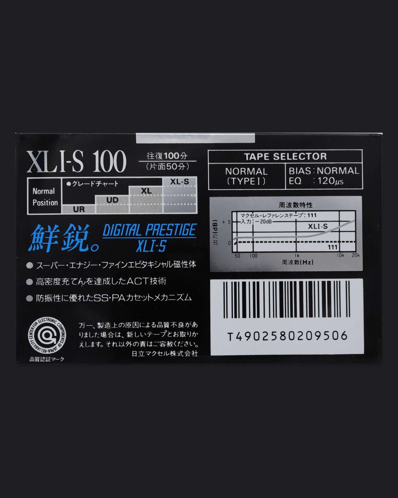 Maxell XLI-S (1990-1991 JP)
