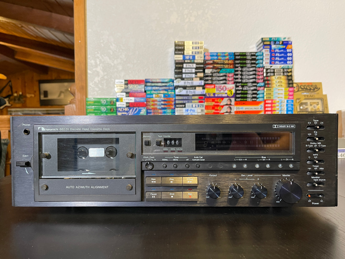 Willy Hermann Rebuilt Nakamichi 682ZX S/N A12201697