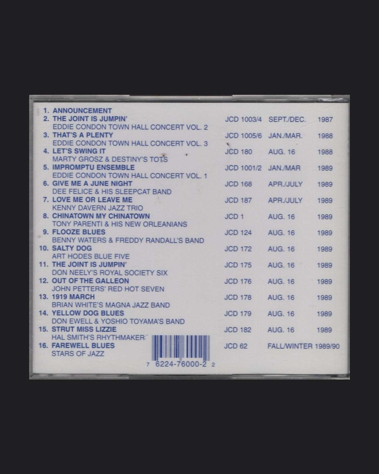 Jazzology - CD Sampler #1