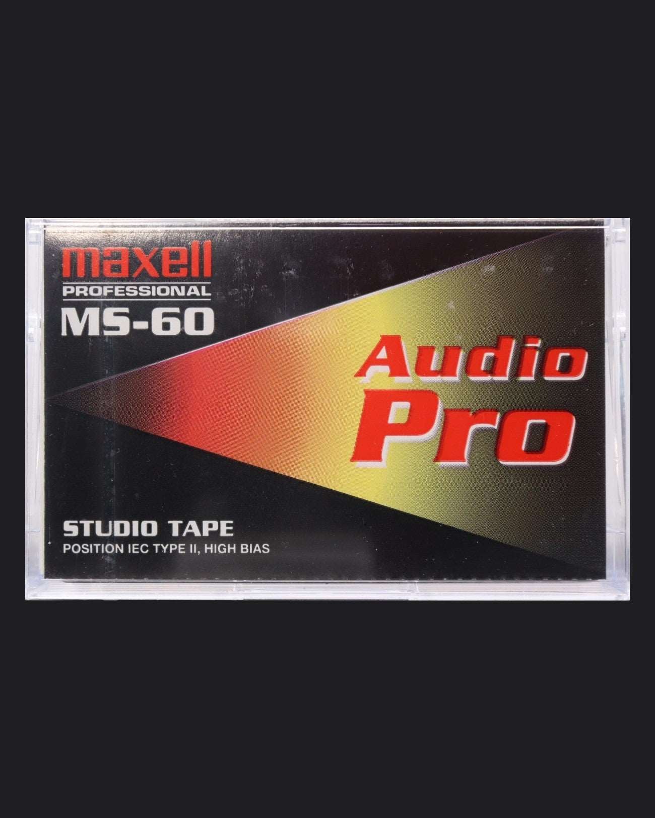Image of Maxell MS Studio Tape (1993 US) - 60 Minutes
