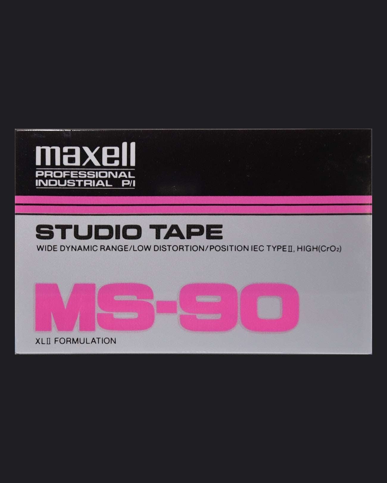 Image of Maxell MS Studio Tape (1997 US) - 90 Minutes