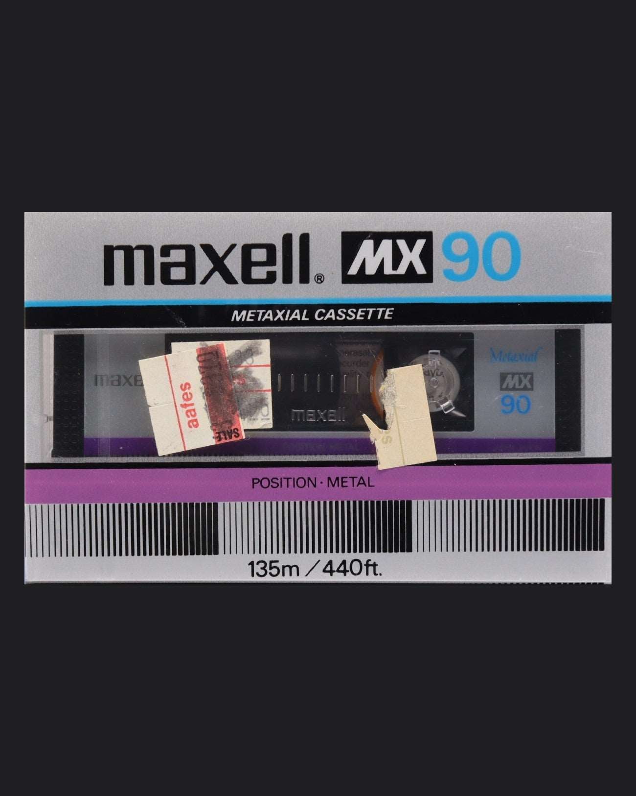 Image of Maxell MX (1982-1983 US-JP) - 90 Minutes