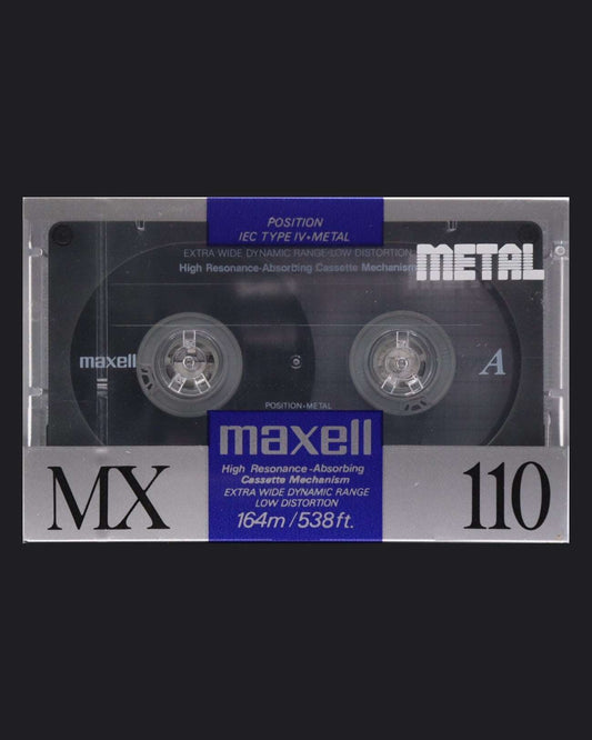 Image of Maxell MX (1990-1991 US) - 90 Minutes