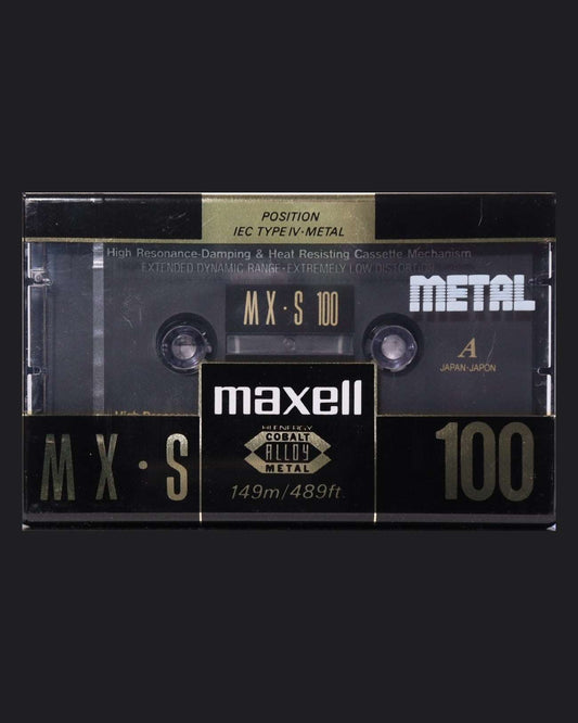 Image of Maxell MX-S (1991-1992 US) - 100 Minutes
