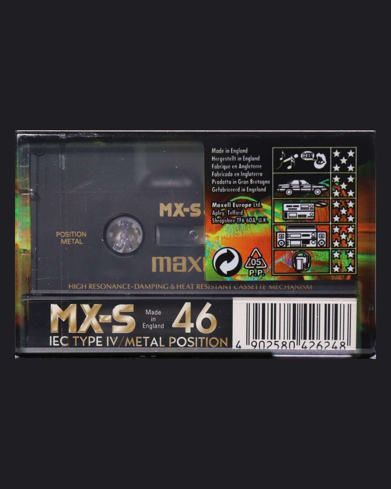 Image of Maxell MX-S (1998-2000 EU) - 60 Minutes
