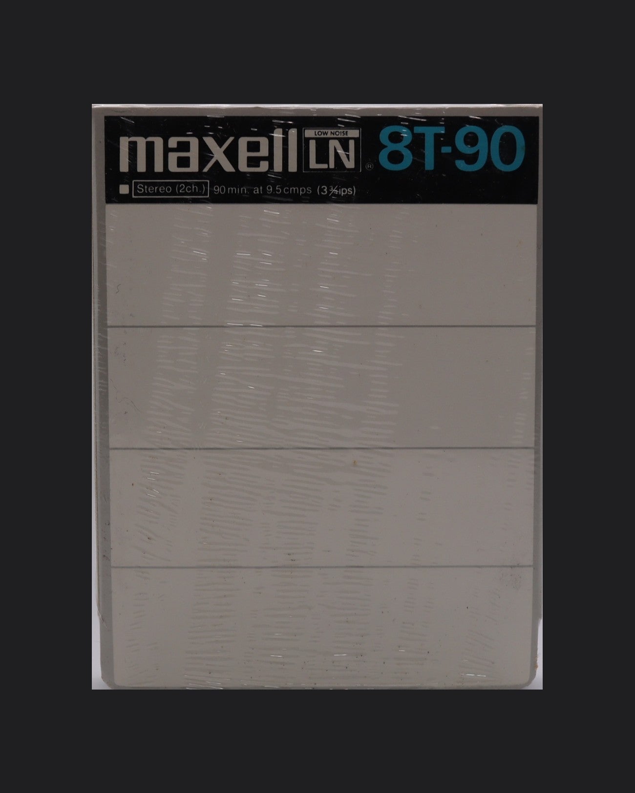 Image of Maxell LN 8-Track Cartridge Tape (US) - 90 Minutes