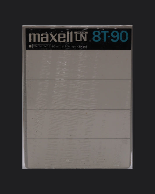 Image of Maxell LN 8-Track Cartridge Tape (US) - 90 Minutes