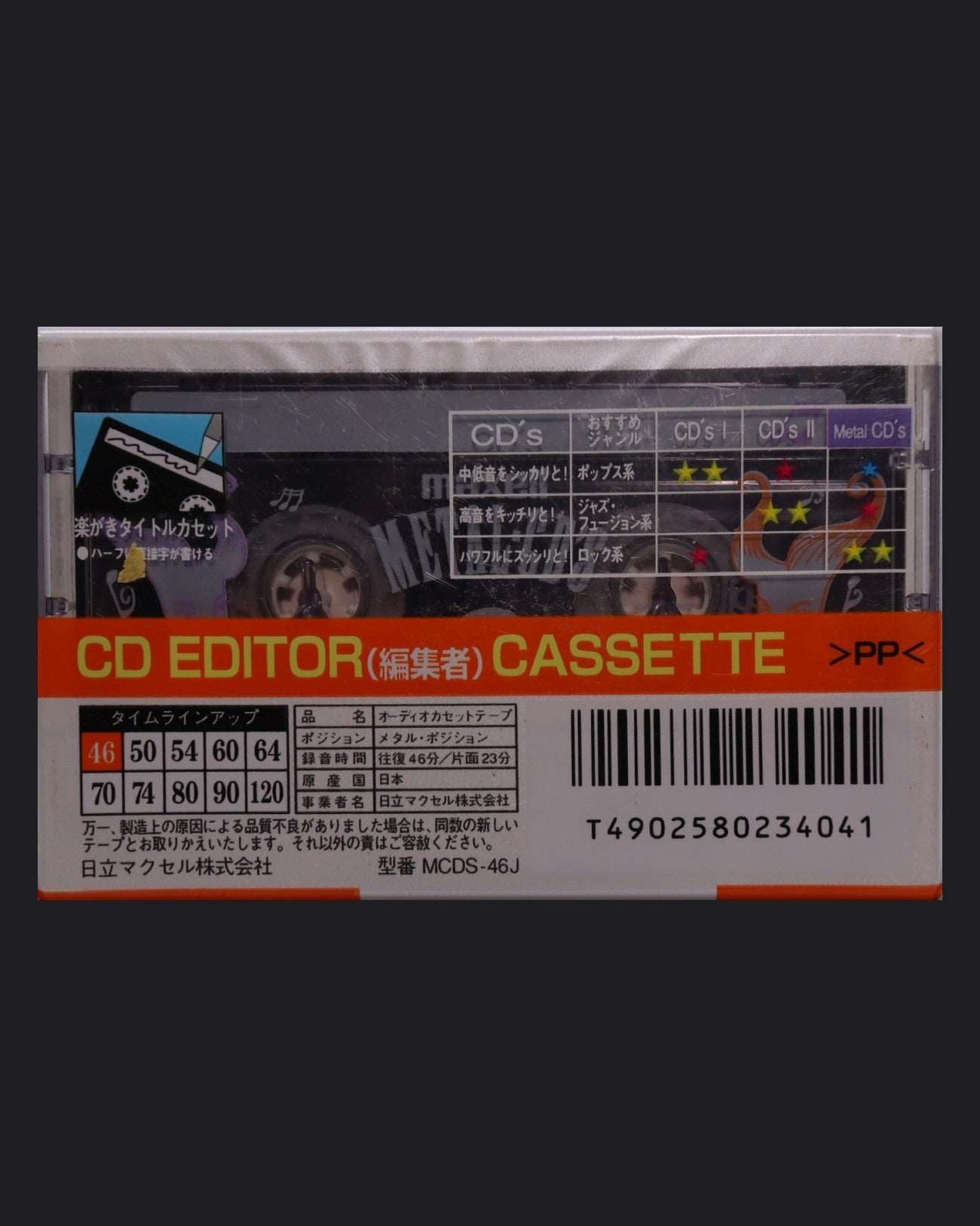Image of Maxell Metal CD's (1995-1996 JP) - 50 Minutes