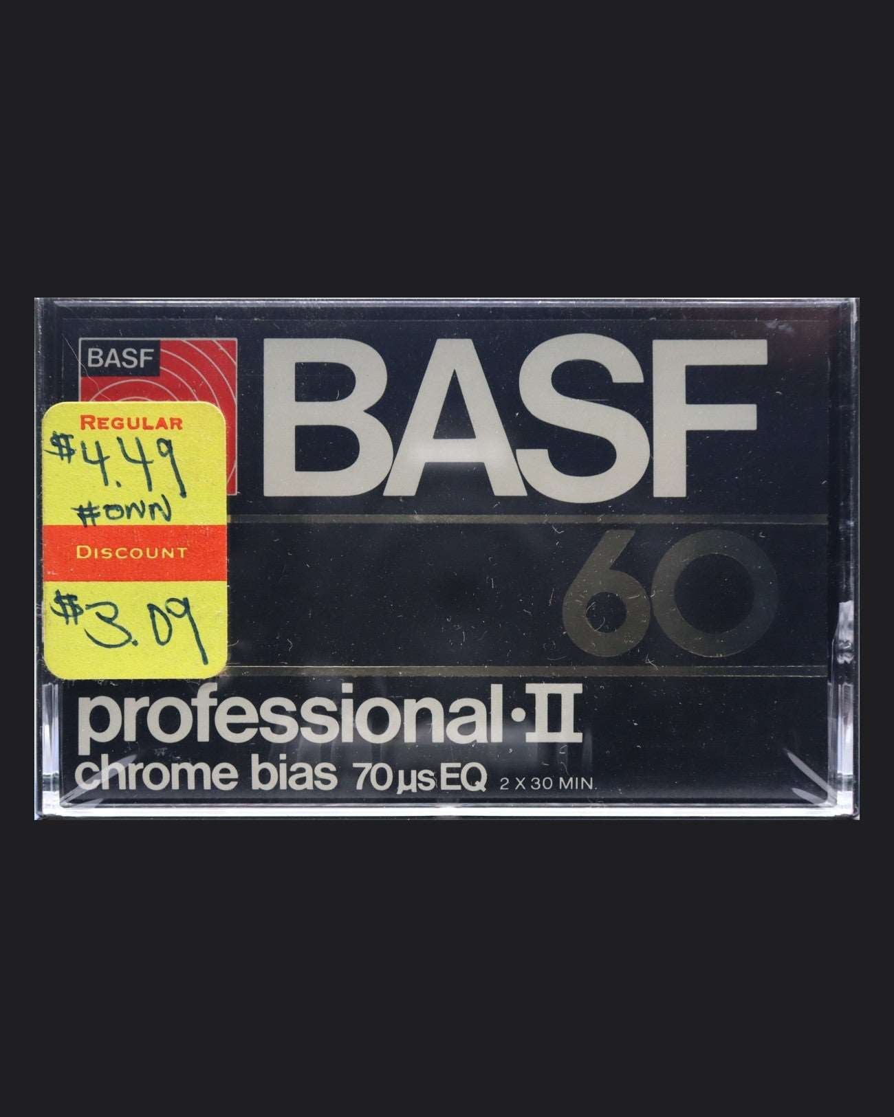Image of BASF Professional II (1976-1978 US) Cassette Tape - 90 Minutes